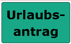 Schalter mit der Beschriftung ‚Urlaubsantrag‘ mit 32 Pixel Schriftgröße. Der Zeilenumbruch erfolgt nach der Zeichenfolge ‚Urlaubs‘ und einem Bindestrich.